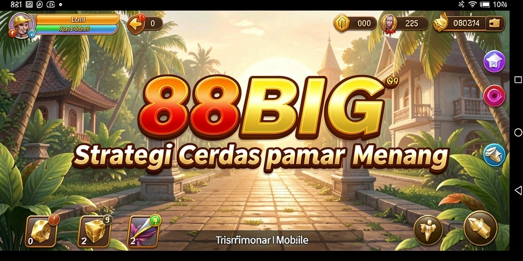 Tampilan gameplay strategis yang menantang dan menarik.