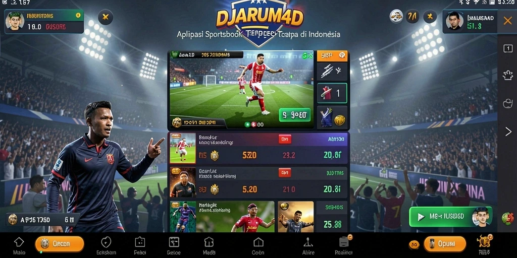 Tampilan gameplay <strong>DJARUM4D</strong> dengan antarmuka pengguna yang menarik.
