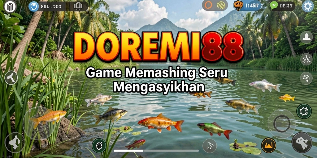 Tampilan gameplay DOREMI88 yang menakjubkan saat memancing.