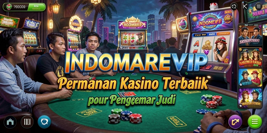 Screenshot INDOMAREVIP menampilkan gameplay penuh aksi di kasino virtual.